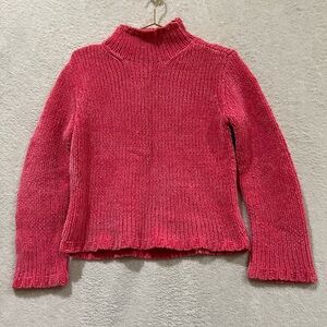 Pink NY&Co. knit sweater size small
